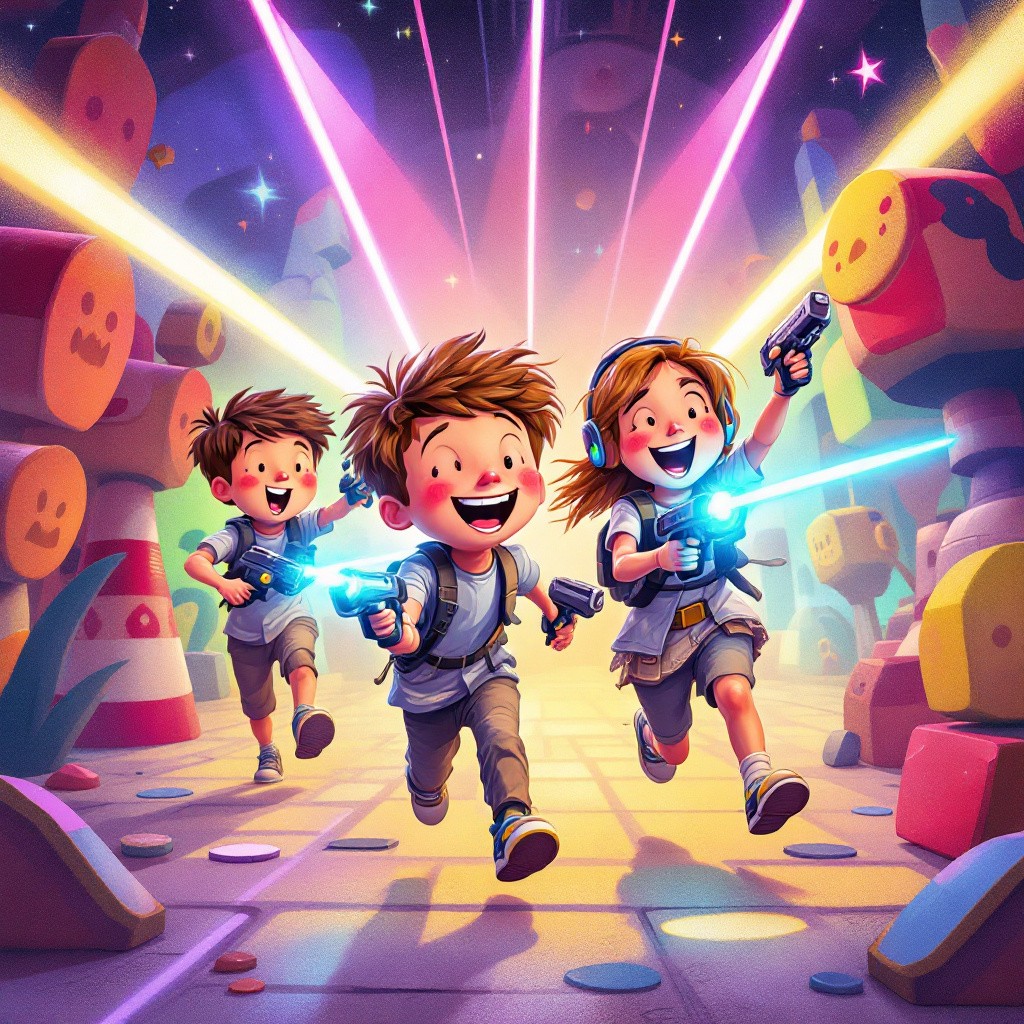 Lasergamen basisschoolleeftijd